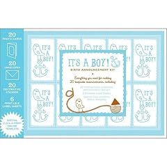 It's a Boy!: Birth Announcement Kit