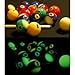 Glow in the Dark Pool Balls / Billiard Balls - Full Set - Free Shipping