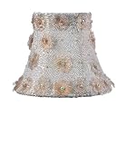 Ivory Petal Flower Chandelier Shade