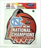 NORTH CAROLINA TAR HEELS CHAMPIONSHIP CAR MAGNET UNC