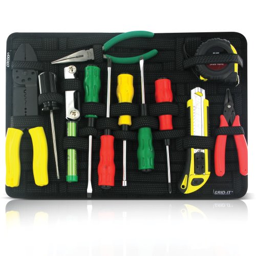 Cocoon CPG20BK GRID-IT Organizer, 15 x 9.5 Inch, Black