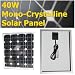 40 Watt 12v Mono-crystalline Solar Panel Module