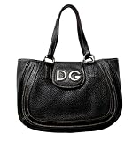 Dolce & Gabbana Black Pebbled Leather Tote BB1685-A1098-80999