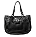 Dolce & Gabbana Black Pebbled Leather Tote BB1685-A1098-80999