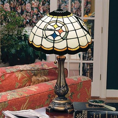 NFL Stained Glass Table Lamp