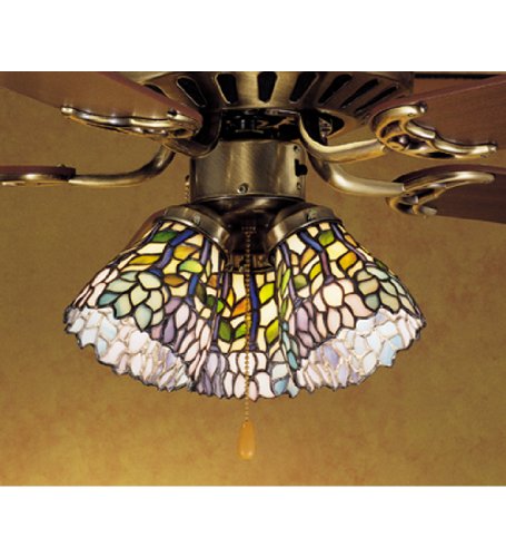 4 Inch W Wisteria Ceiling Fixture