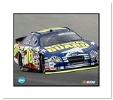 Greg Biffle NASCAR Auto Racing Double Matted 8x10 Photograph Car Close Up