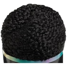 Lion Brand Yarn 790-373 Homespun Heathered Solid-Color 6-Ounce/185-Yard Skein of Yarn, Black