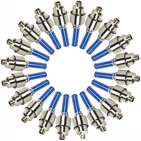 AFS India 20Blue2+2 20 Pcs - Blue Led Flash Tyre Wheel Valve Cap Light Safety Light With Built-In Motion Sensor