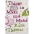 Things to Make and Mend