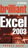 Brilliant Excel 2003 pocket book