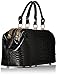 MG Collection Elpida Faux Crocodile Rhinestone Accent Doctor Handbag