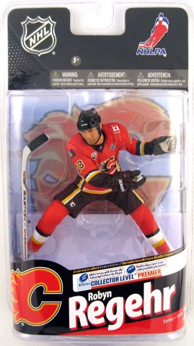 NHL Series 24 2010 Robyn Regehr Calgary Flames Action Figure