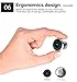 TRF Bluetooth 4.0 Headsets with Mic, Mini Hand-free In-ear Headphone with 3 Different Size Earbud Tips Car Charger for iPhone 6s / 6s Plus, LG G4 / G5, and Other iOS and Android Devices (Black)