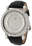 Juicy Couture Women's 1900849 QUEEN COUTURE Black Embossed Leather Strap Watch Juicy Couture Women's 1900849 QUEEN COUTURE Black Embossed Leather Strap Watch