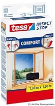 tesa 55388-00021-00 tesa Fliegengitter Comfort f&uuml;r Fenster anthrazit