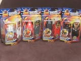 Kung Zhu Ninja Warrior Battle Armor Set of 4 - Shadow Jonin, Fire Chunin, Blizzard Jonin & Fire Jonin