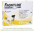 Frontline Spot On Flea Drops Small Dog 2-10Kg 6Pk