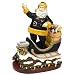 Missouri Tigers NCAA Rooftop Santa Figurine