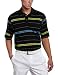Callaway Herren Kurzärmliges Polo-Shirt CG Auto Striped Roadmap