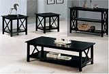 Cappuccino 3 Piece Occasional Table Set By Coaster Furniture