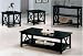 Cappuccino 3 Piece Occasional Table Set By Coaster Furniture