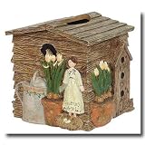 Linda Spivey Garden Angels Tissue Box Cover