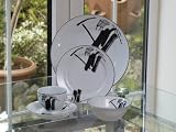 Abstract 20 Piece Dinner Set - 4 Place Setting