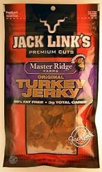 Jack Link's Premium Cuts Master Ridge Farms Turkey Jerky (3.25 oz each) TWO BAGS