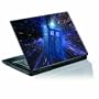 15'4 Inch High Gloss Taylorhe laptop skin protective decal doctor who flying tardis