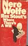Where There's a Will (Nero Wolfe Mysteries)