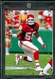2008 Upper Deck #93 Derrick Johnson - Kansas City Chiefs - NFL Trading Cards in a Protective Display Case!