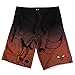 KLEW FOCO NBA Chicago Bulls Gradient Board Shorts