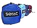 [Premium Double Hammock & Strap Bundle] Serac Sequoia XL Wide Camping Hammock with Ultralight Ripstop Nylon and Quick-Hang Suspension System - For the backpack, travel & camping (Daybreak Orange/Blue)