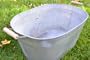 Zinkwanne Maison en France- 1B-Ware- kleine Beule-Gesamtl�nge mit Griff: ca. 70 cm- wasserdicht