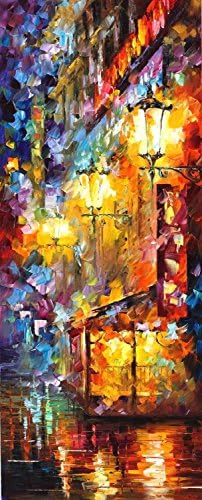 Modern Art Canva Vintage Soul Painting Knife Painting Wall Art Canvas Unframed Painting 16 x 40 in 40 x 100 cm