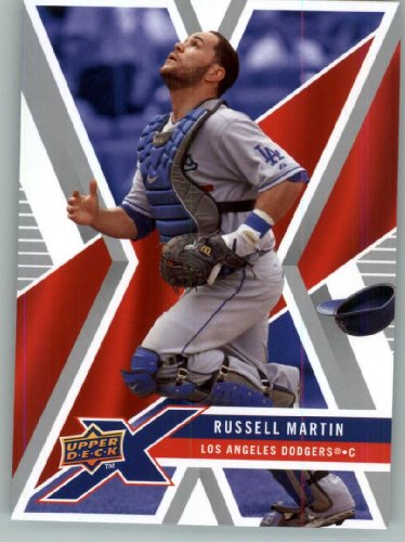 2008 Upper Deck X - UDX #54 Russell Martin - Dodgers (Baseball Cards)