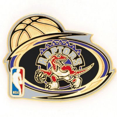 TORONTO RAPTORS OFFICIAL LOGO LAPEL PIN