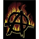 Flaming Anarchy - Decal - Sticker