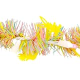 Bunny Tinsel Lighted Garland - 9'