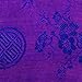 Drawstring Jewelry Pouch - Silk Jacquard (Violet)