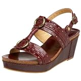 Frye Womens Ivy O Ring Sling Back Wedge