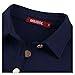 Miusol Women's Vintage Navy Style Long Sleeve Slim Business Pencil Dress