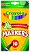 51zadIu3NCL. SL75  Crayola 10ct Classic Fine Line Markers