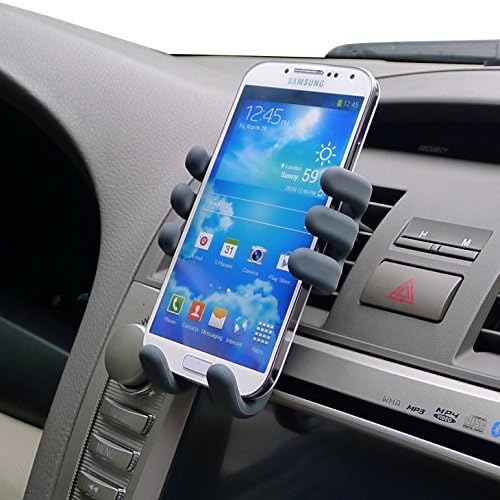 Cartoon style Car Mount Holder for the Galaxy S6/S6 Edge, Apple iPhone 6,Samsung Galaxy S5 S4 S3, Nexus 5 4, HTC M9 M8 and any other smartphone from 4.5inch-5.5inch (BLACK)