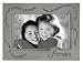 Sisters Wavy Words 6" x 4" Pewter Picture Frame