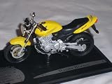 Honda Hornet Gelb 1/18 Solido Modellmotorrad Modell Motorrad