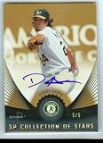 Dan Haren Autograph 2005 Upper Deck SP Collection of Stars Baseball Card #CS-DH & #5/5 Signed ~Rare~ / Los Angeles Angels