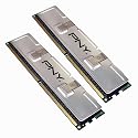 PNY OPTIMA 4GB (2x2GB) Dual Channel Kit DDR2 667 MHz PC2-5300 Desktop DIMM Memory Modules MD4096KD2-667