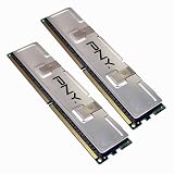 PNY OPTIMA 2GB (2x1GB) Dual Channel Kit DDR2 533 MHz PC2-4200 Desktop DIMM Memory Modules... by PNY